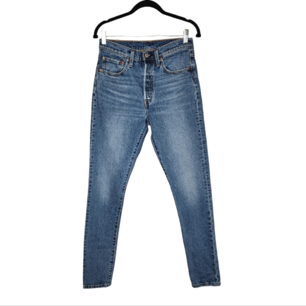 Levi's 501 Button Fly High Rise Jeans Size 27